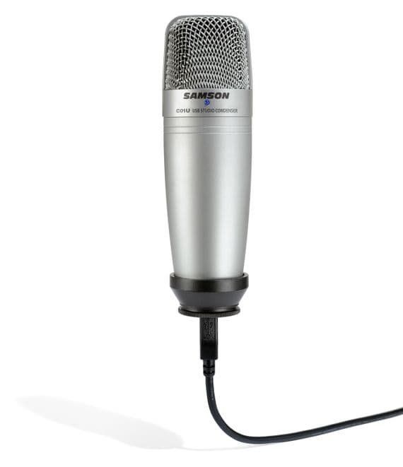 Microfoni: SAMSON C01U USB Studio Condenser Mikrofon + Stand – Usato da Zürich venduto da LRNT