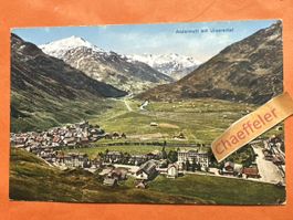 Andermatt mit Urserental