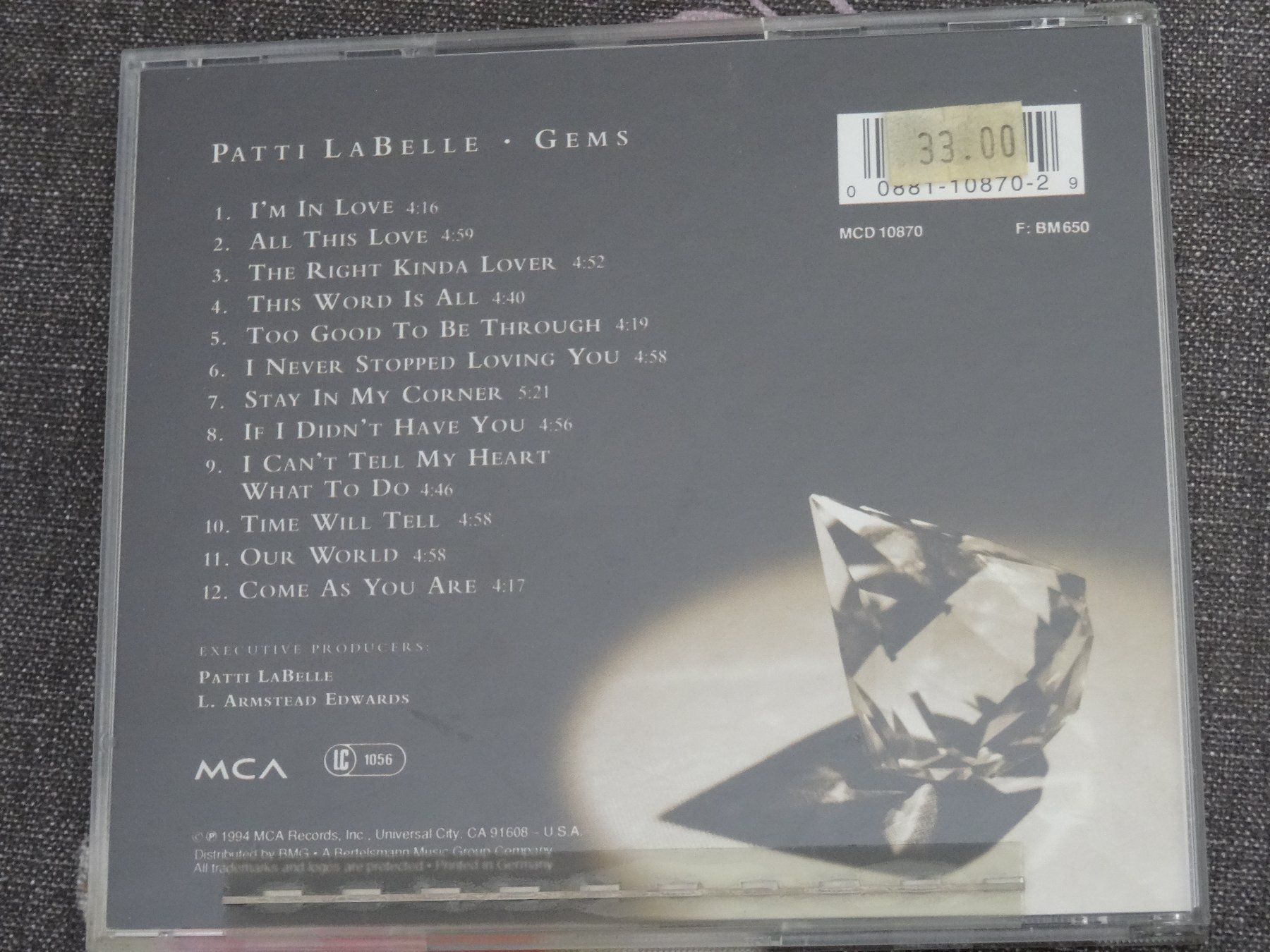 CD: Patti LaBelle - Gems CD – Usato da Olten venduto da Disc-Ausverkauf 1