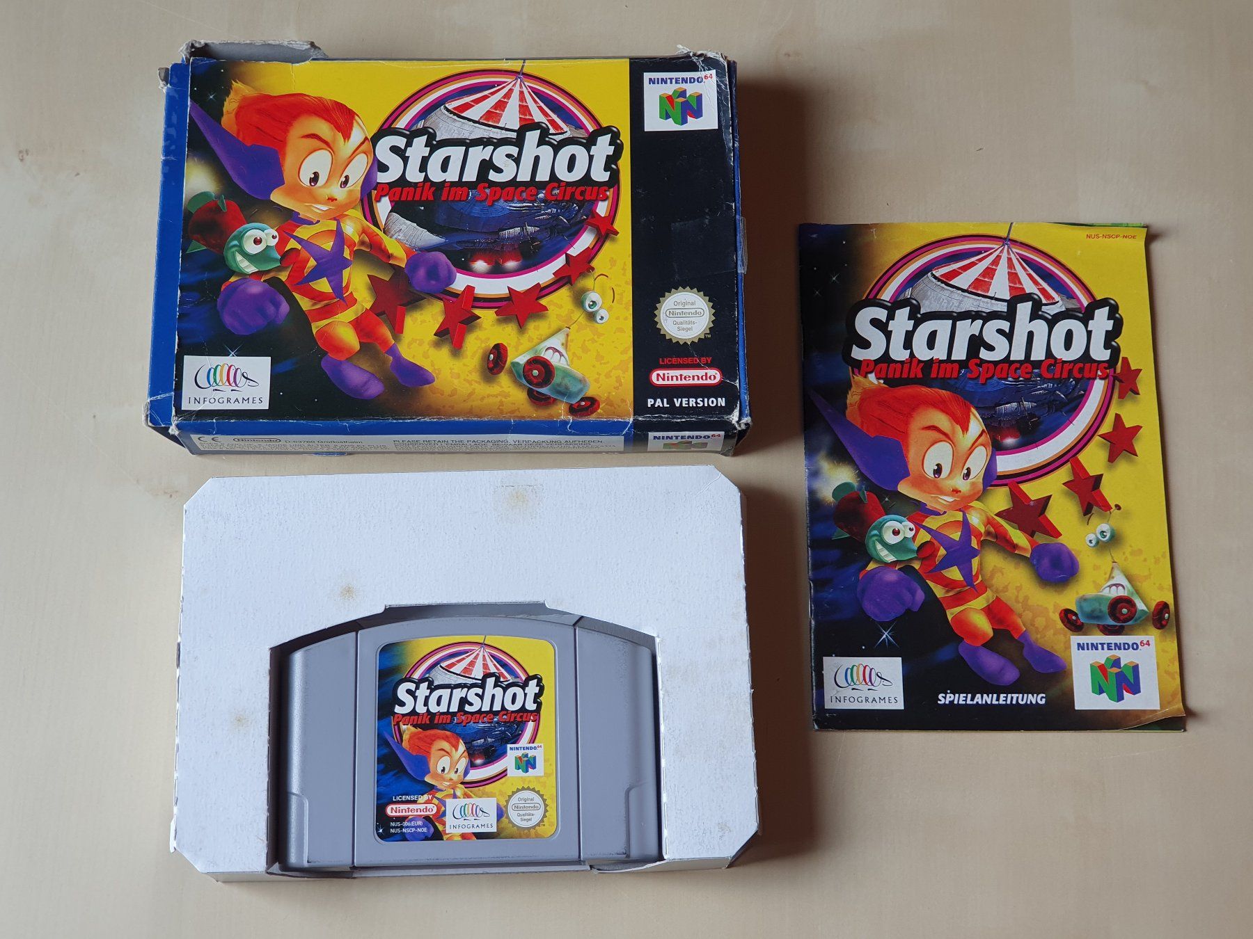 Nintendo Spiele: Starshot – Gebraucht aus Stansstad von collectorsshop 6