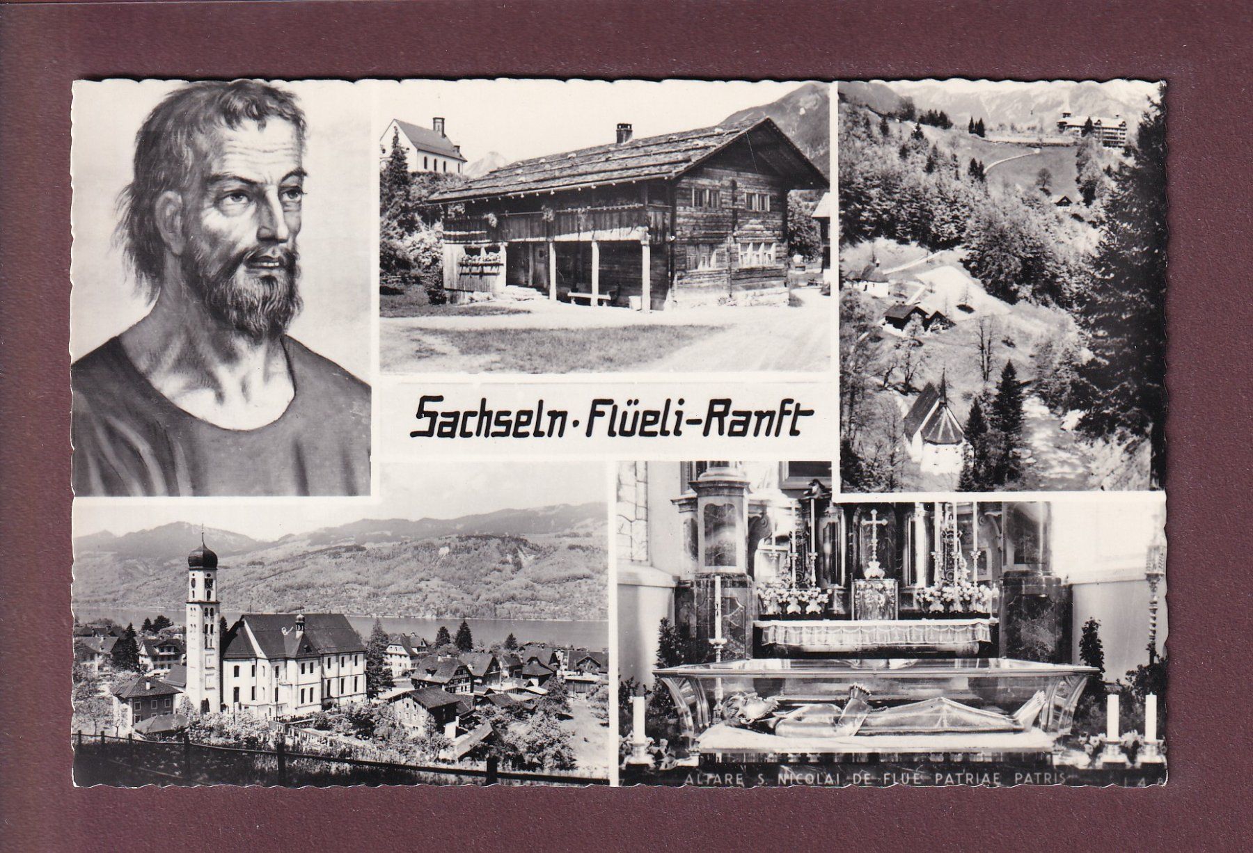 Ansichtskarten: Sachseln - FLÜELI-RANFT - 5 Bilder – Gebraucht aus Pully von nicecards
