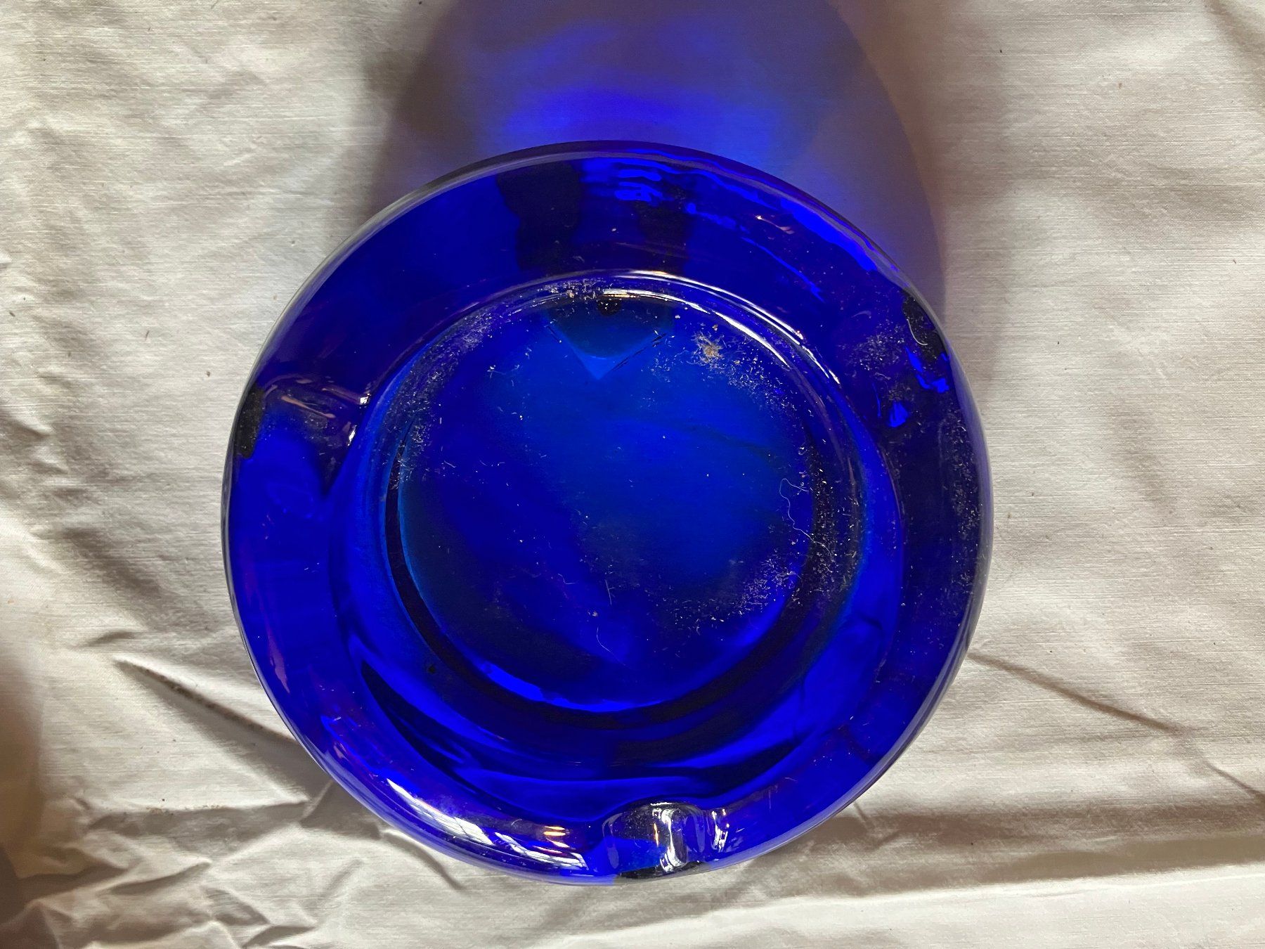 Bicchieri: KOBALTBLAU GLAS ESTRICHFUND CA 1925  ASCHENBECHER – Nuovo (secondo la descrizione) da Pfäffikon ZH venduto da Einarrolf 3
