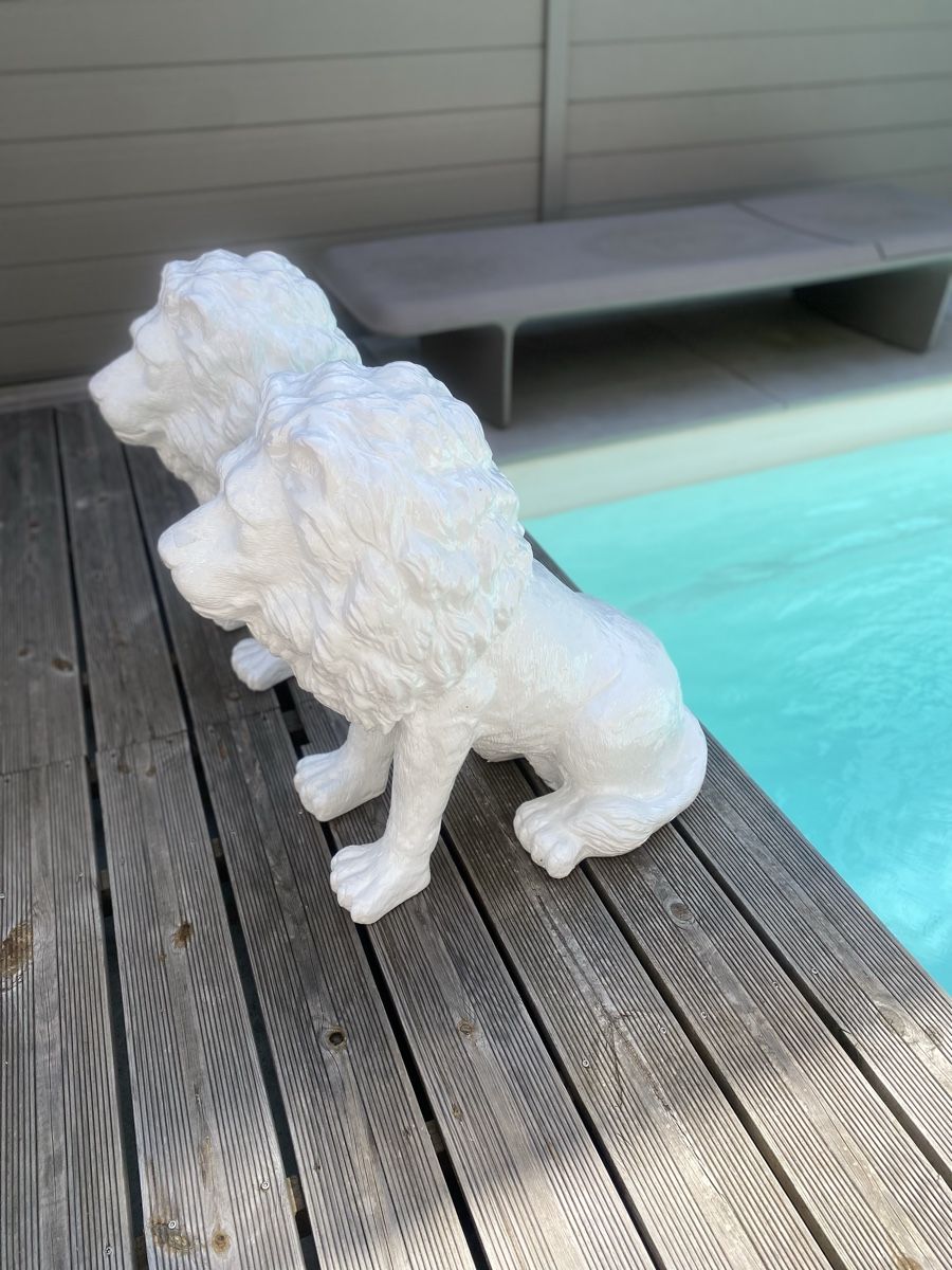 Skulpturen & Statuen: 1 Skulptur Löwe Neu – Neu (gemäss Beschreibung) aus Ettingen von inf_vhc7 2