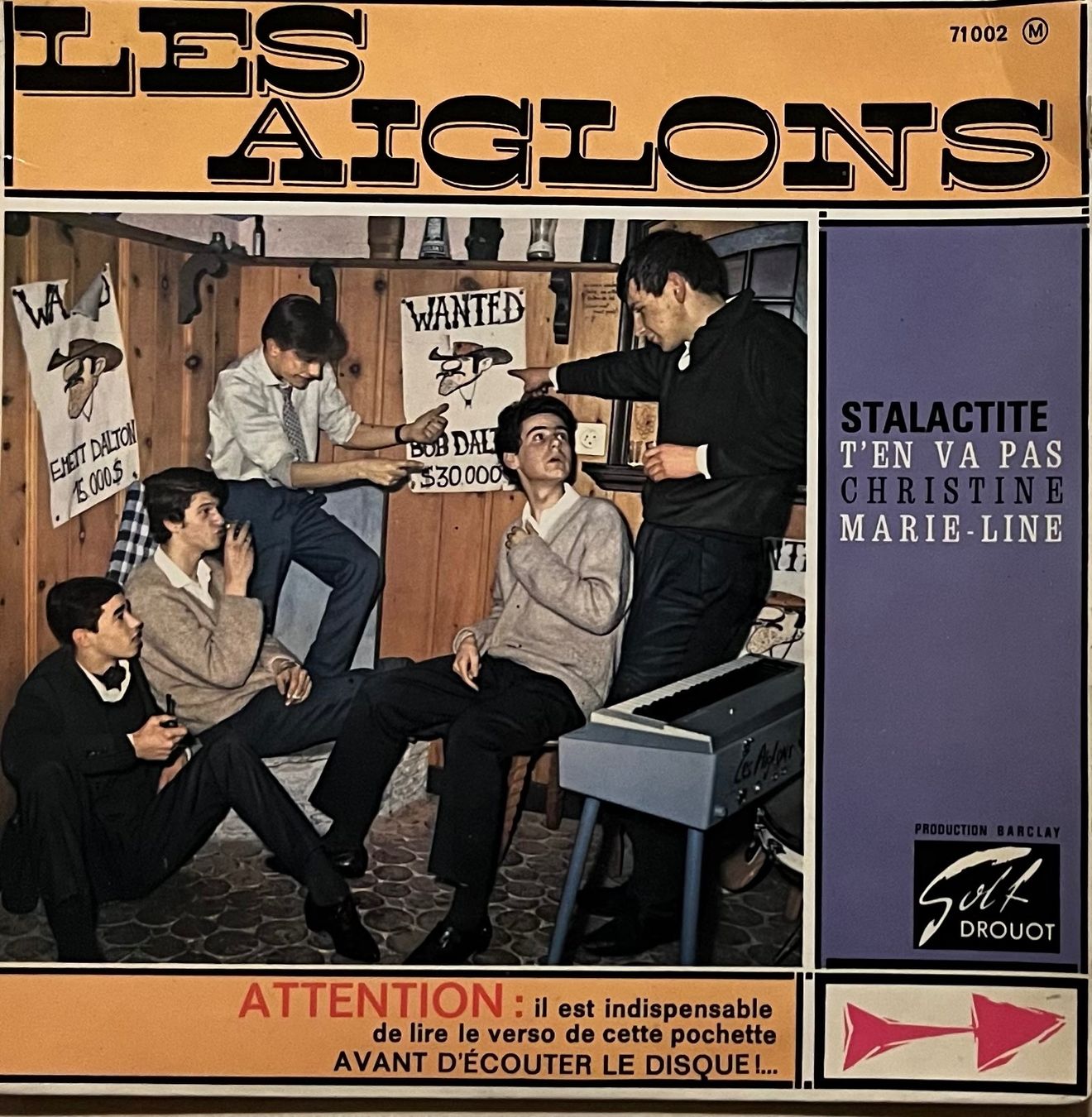 Schallplatten: LES AIGLONS - STALACTITE – Gebraucht aus Bussigny von vinyl-pas-cher