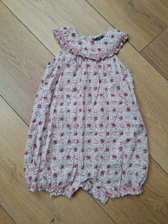 Blümchen Baby Sommer Strampler, Grösse 68, Top Zustand!