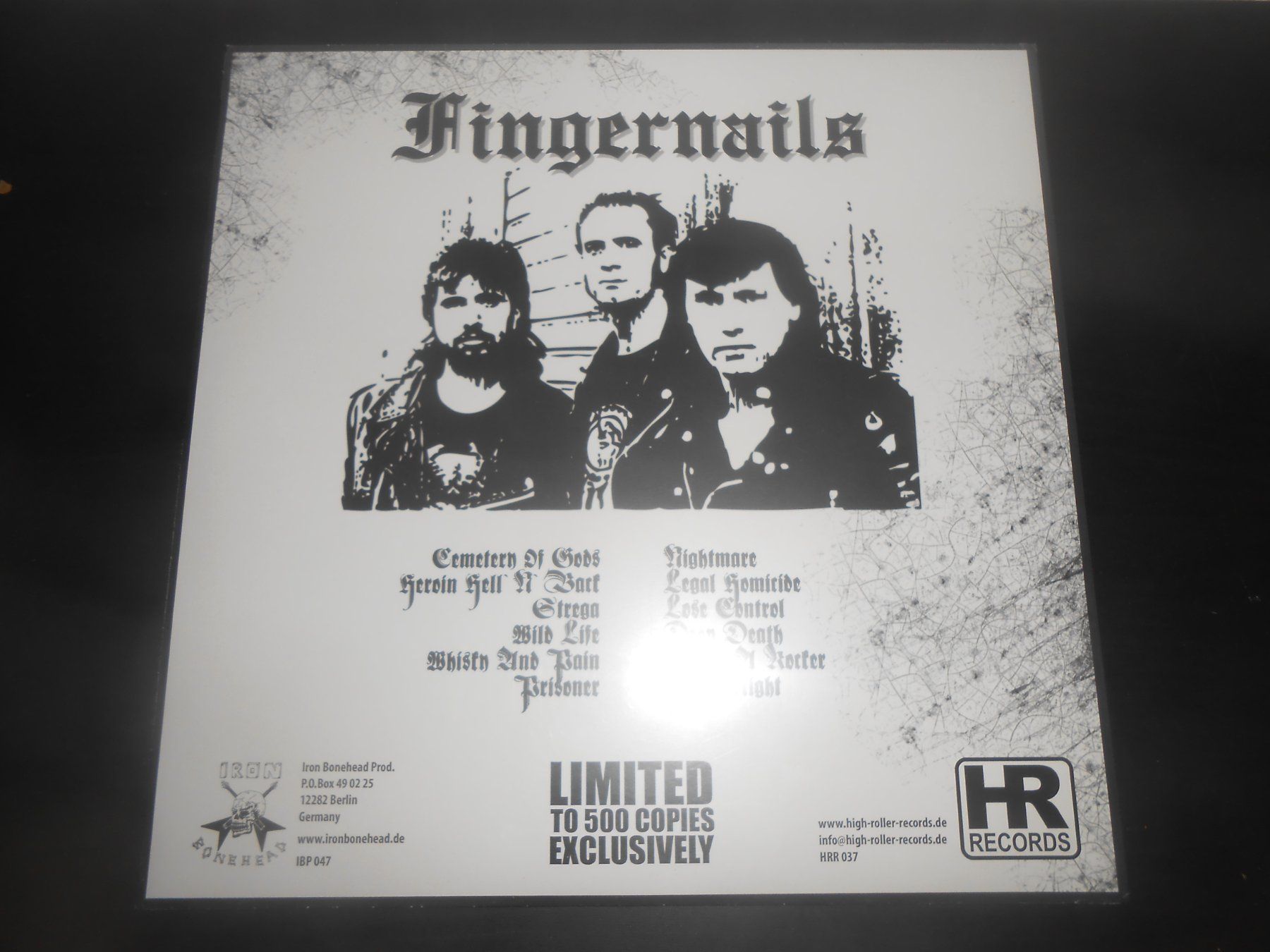 Dischi in vinile: Fingernails – Heavy Metal Forces / 2008 – Nuovo e nell'imballaggio originale da Aarberg venduto da witchhunter01 1