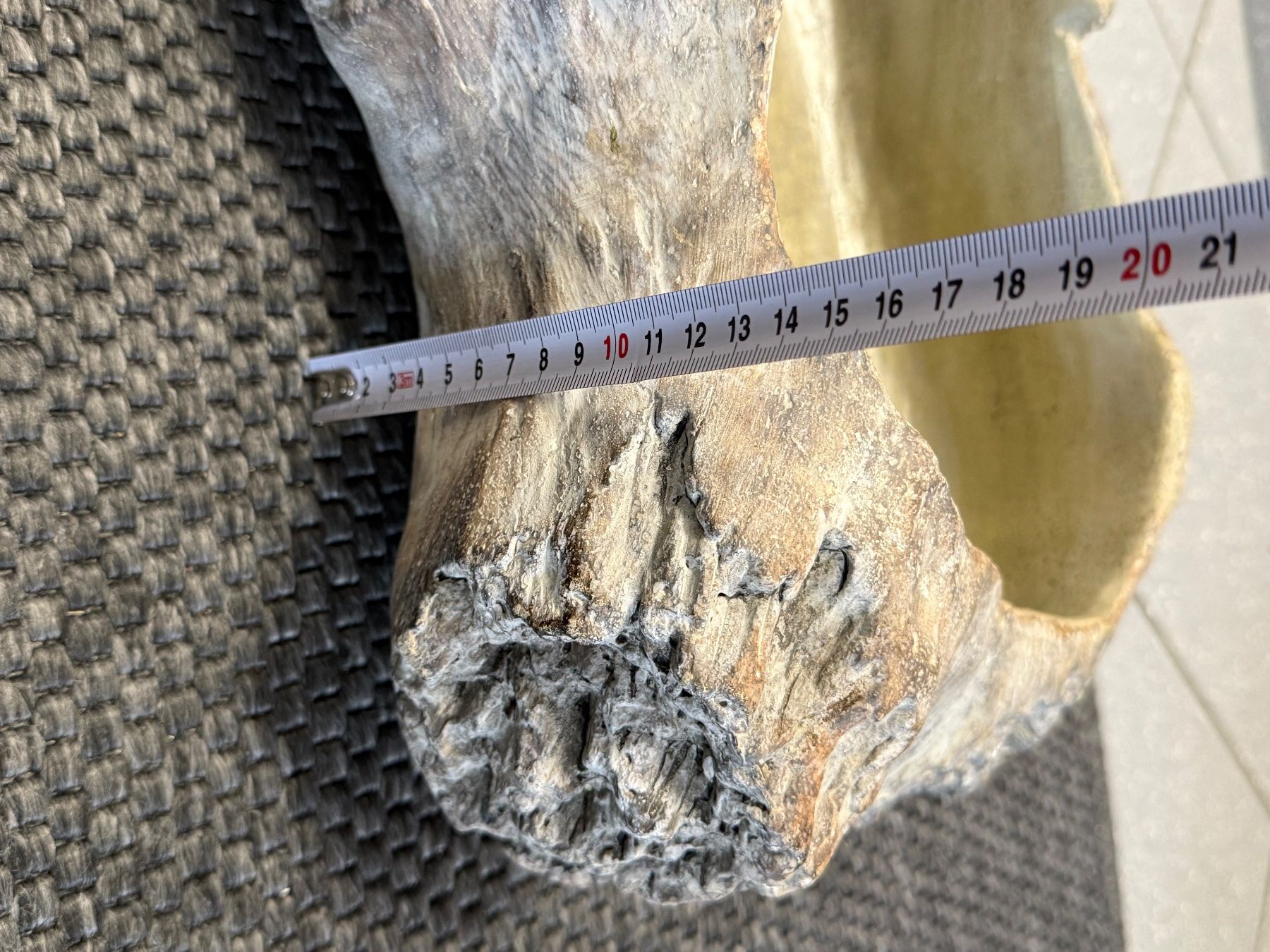 Pots de fleurs: Holzoptik Betongefäss Pflanzgefäss – D'occasion à Herisau par Zyrtaka 2