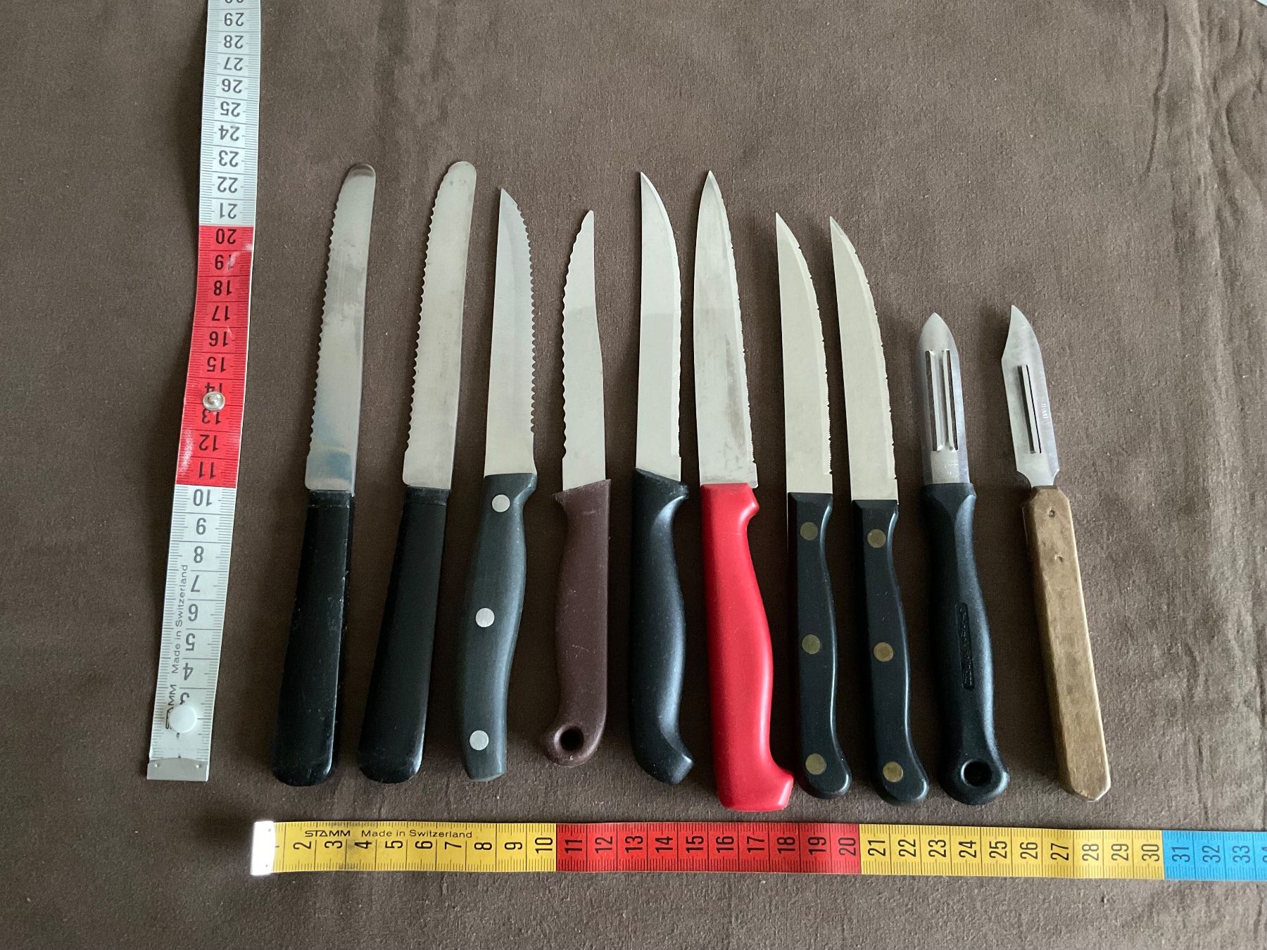 Coltelli da cucina: 10–teilig, Messer, Rüster – Usato da Regensdorf venduto da Polo101 2