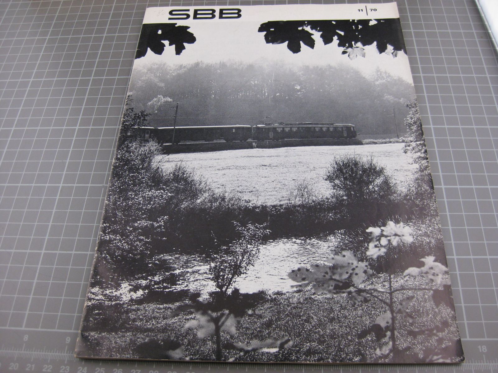 Riviste & Magazine: SBB Nachrichtenblatt 11/70 – Usato da Malters venduto da Marosko