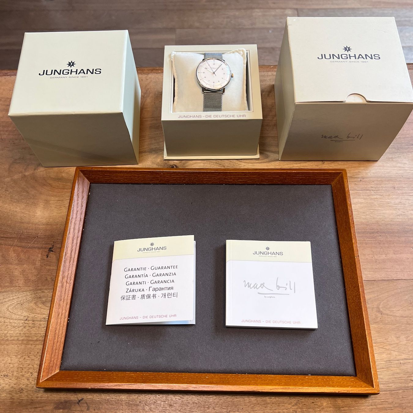 Junghans Uhren: Junghans Max Bill Automatic White Dial Full Set 27/3500 – Gebraucht aus Carouge GE von Watchaser 9