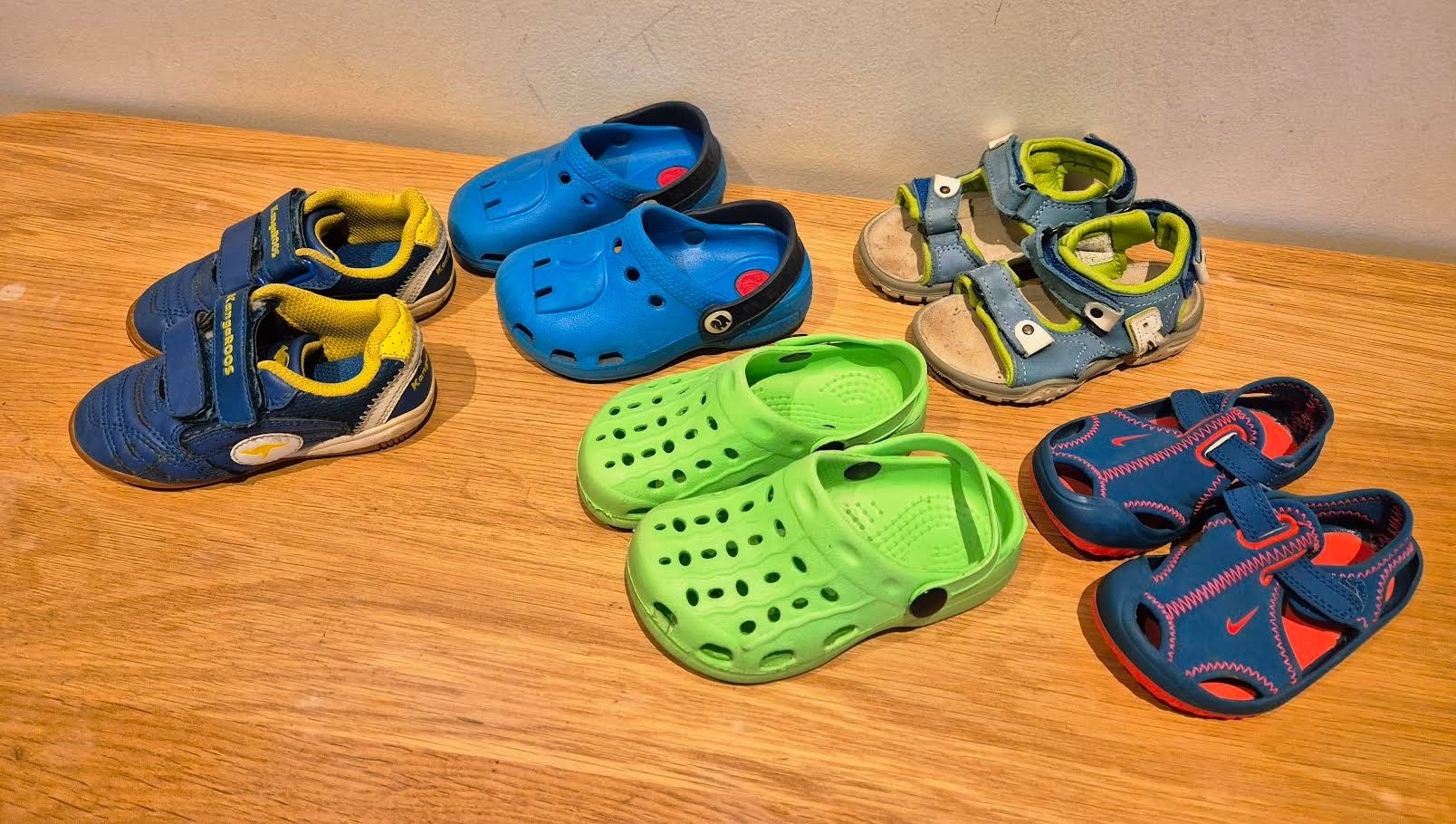 Scarpe per ragazzi: Lot de chaussures été garçon, pointure 22 – Usato da Lonay venduto da alp_9sjf