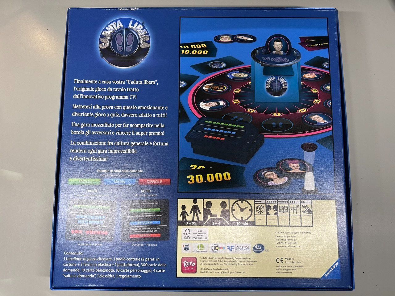 Ravensburger Spiele: Ravensburger - Caduta Libera, Gioco da Tavola Originale – Gebraucht aus Giubiasco von LorisVale 1