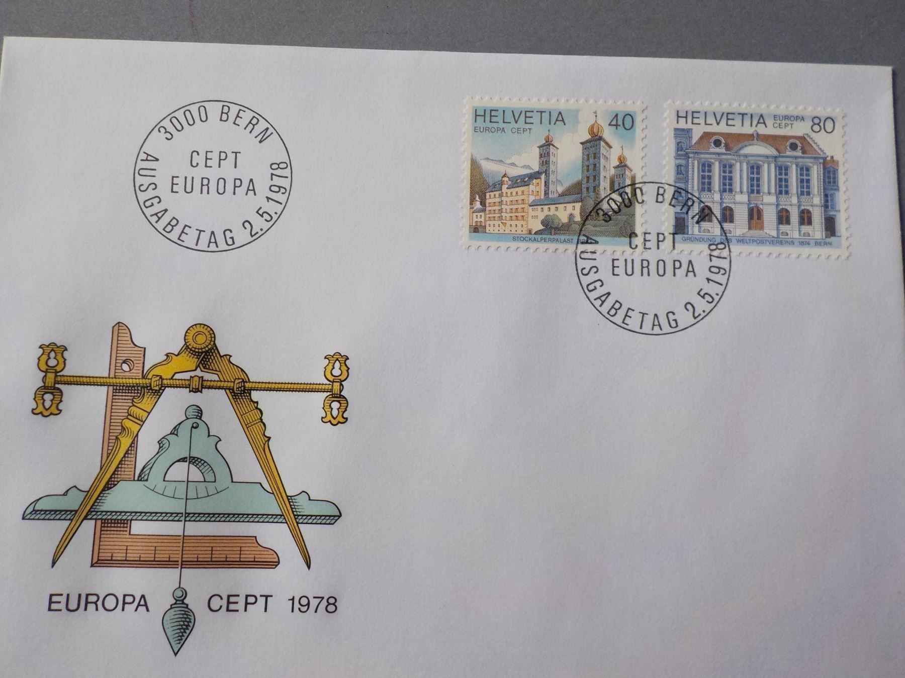 Tutti i francobolli: 1978, FDC, Europa, Serie – Nuovo (secondo la descrizione) da Muri b. Bern venduto da Ricardoverkauf