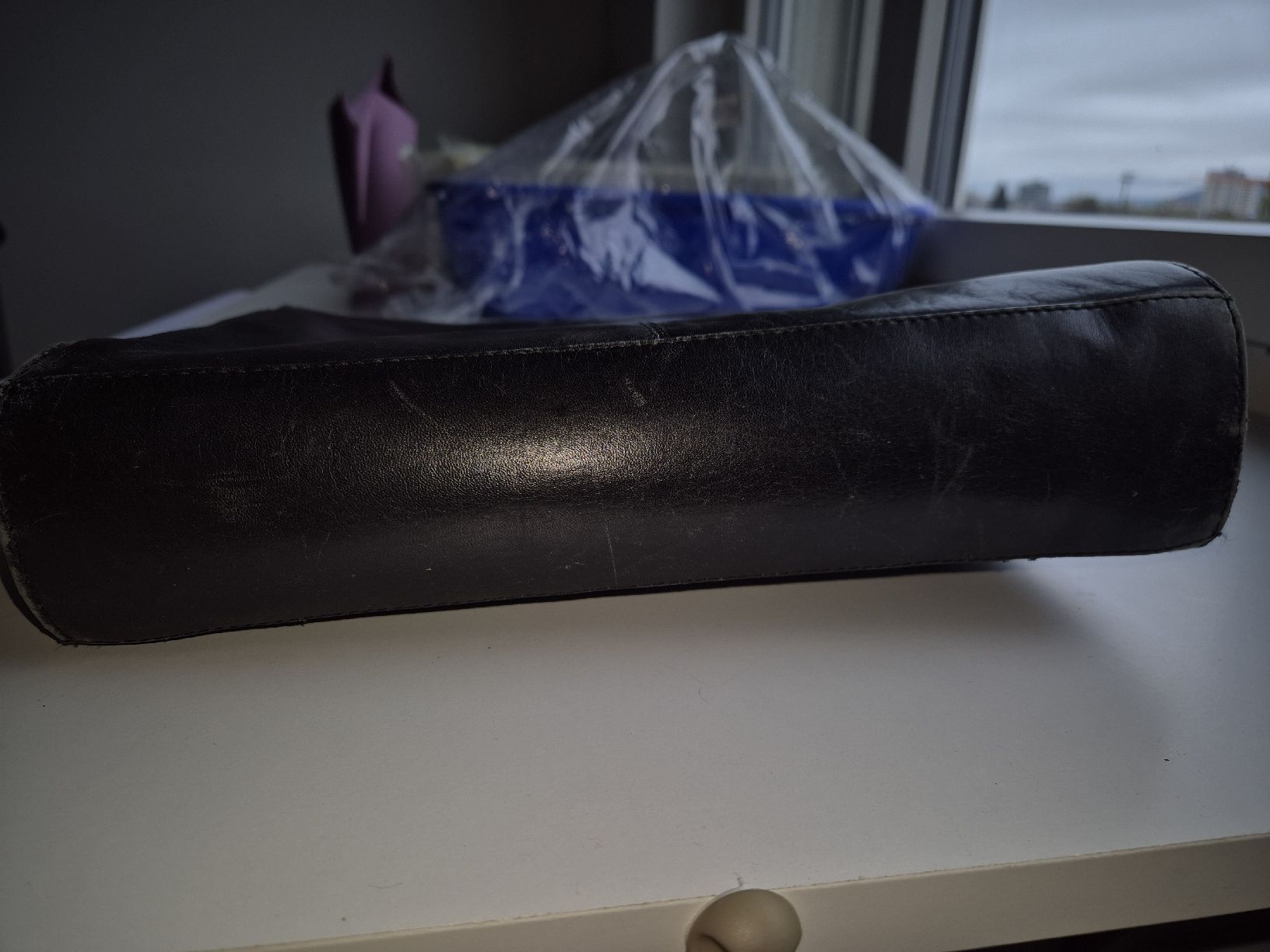 Borse: Schwarze Ledertasche, Schultertasche – Usato da Wettingen venduto da Fjona 3