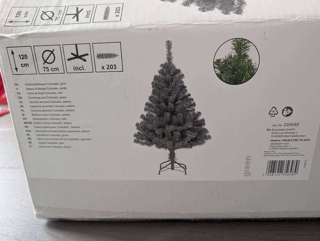 Tutte le decorazioni: Weihnachtsbaum 120 cm - Colorado  – Usato da Zürich venduto da ifh_zwl6 2