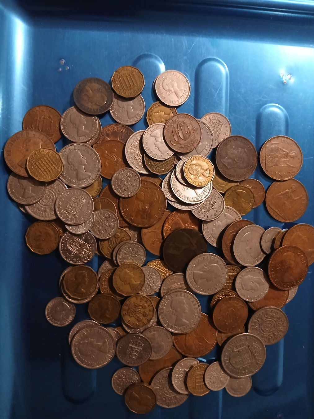Tutti le monete: Collection unique de pièces anciennes Angleterre  – Usato da Marly venduto da globetrotter1723