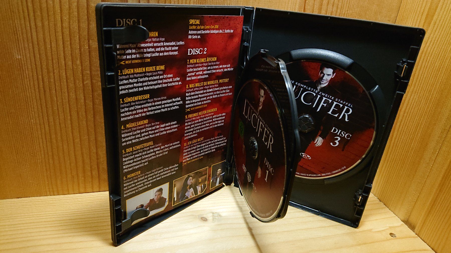Tutti i DVDs: LUCIFER Staffel 2 auf DVD – Usato da Wilderswil venduto da Exebub 4