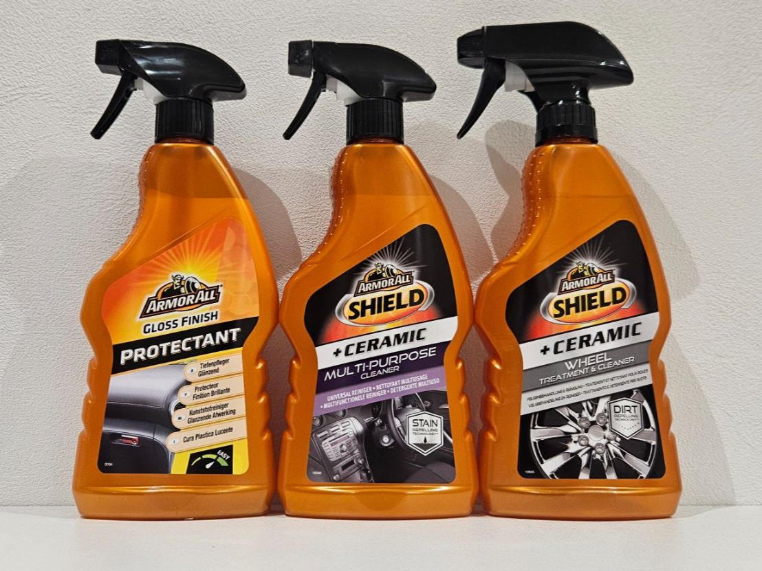 Pflegeprodukte: Armor All Shield + Ceramic Auto-Pflegeset – 3-teilig – NEU – Neu und originalverpackt aus Ebmatingen von cha_7g7p