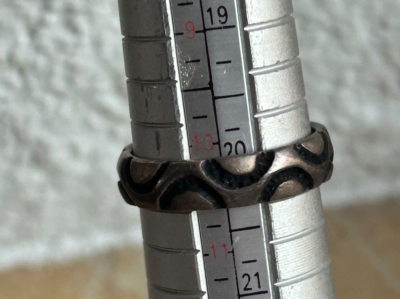 Anelli: Vintage Silberring HALFMOON (Grösse 64) – Usato da Laufen venduto da Bellebellezza 7
