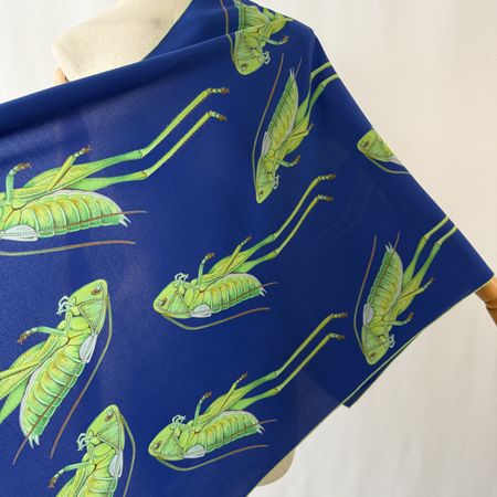 FABRIC FRONTLINE Silk Scarf