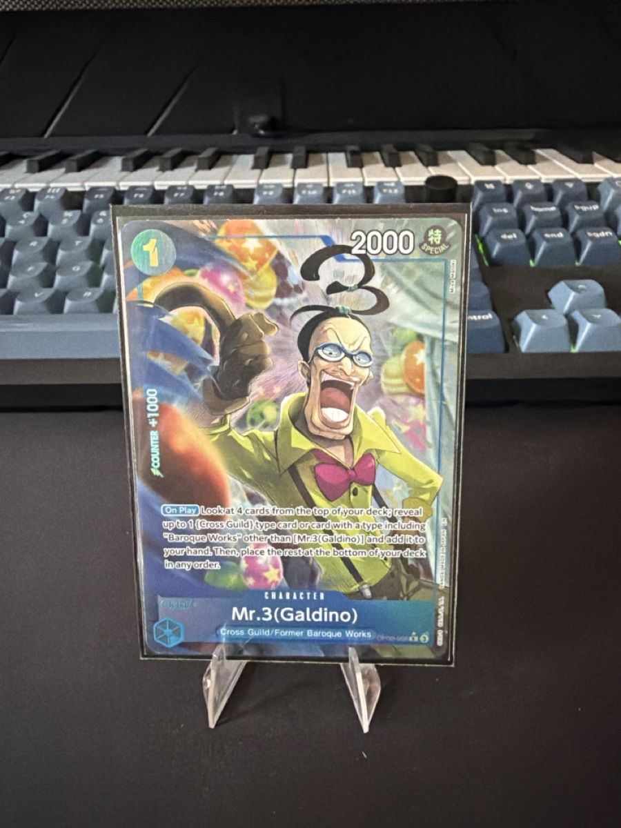 Bandai Sammelbilder & Trading cards: One Piece Alt Art Karte - AA Mr.3 – Neu (gemäss Beschreibung) aus Kriens von Ajiani