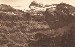 Lenk BE Räzlialp vom Metschhorn Alpen Panorama