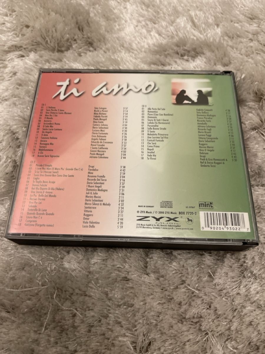 CD: Ti Amo CD Box 3CDs  – Usato da Unterkulm venduto da AnoliOccasion 1