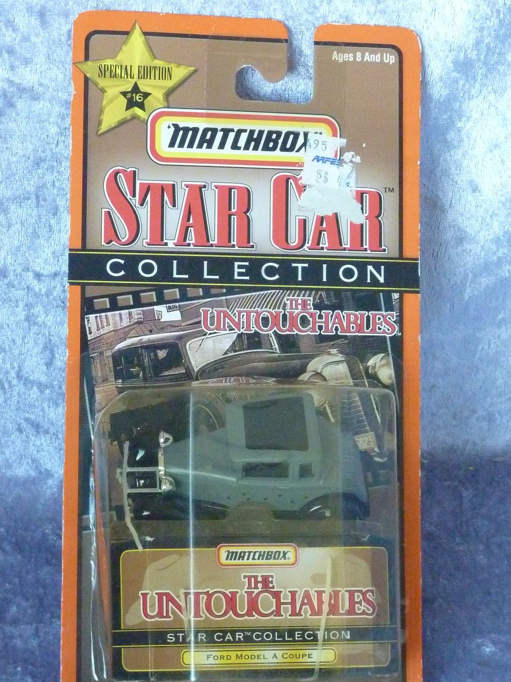 Matchbox Modellini d'auto: Ford Model A Coupe the Untouchables 1:64 – Nuovo e nell'imballaggio originale da Dürrenäsch venduto da Cobra1ch