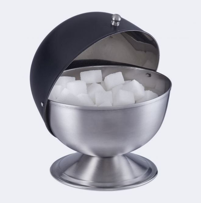 Zuckerdose Aus Kristallglas Mit Deckel | Bonbonglas Für Tischdekoration & Aufbewahrung