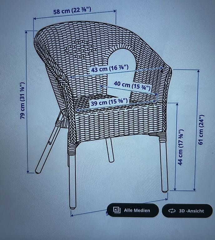 Poltrone: Sessel Rattan/Bambus – Usato da Solothurn venduto da nic_p5qz 1