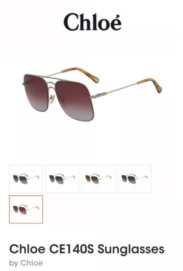 Chloé Occhiali & Lenti: Original Chloé Sonnenbrille – Usato da Elsau venduto da fanni.nagy 4