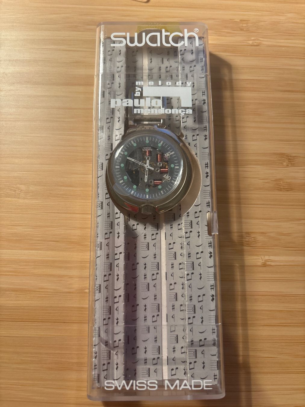 Swatch Orologi: Swatch Pop-Up Ringo Puk102 1997 – Nuovo e nell'imballaggio originale da St-Légier-Chiésaz venduto da smet04 2