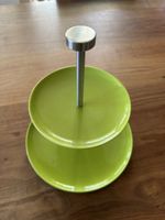 Etagere 2-stufig hellgrün