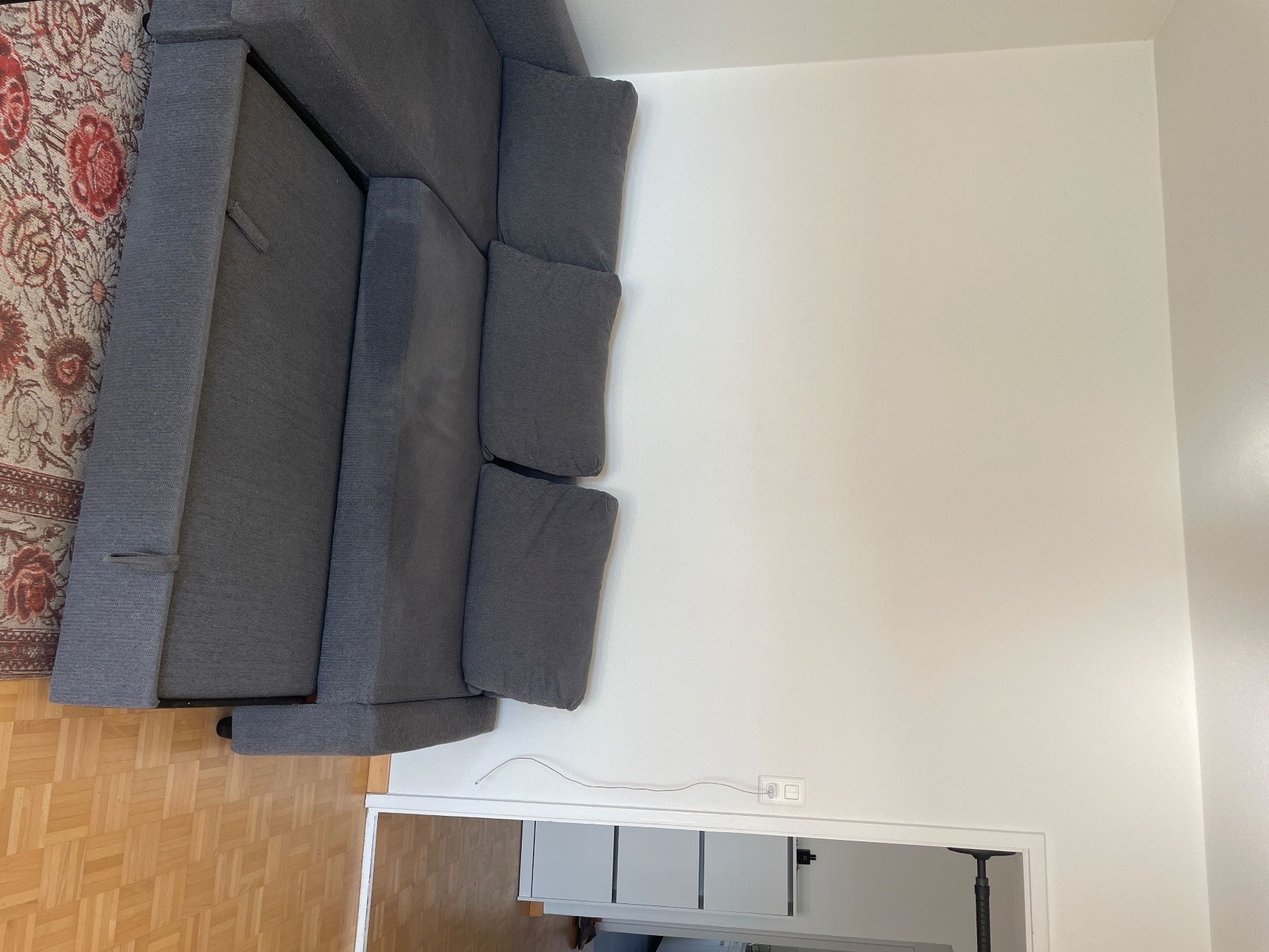 Ikea Sofas: Ecksofa grau mit Schlaffunktion guter Zustand – Gebraucht aus Zürich von Cor_jrk6 1