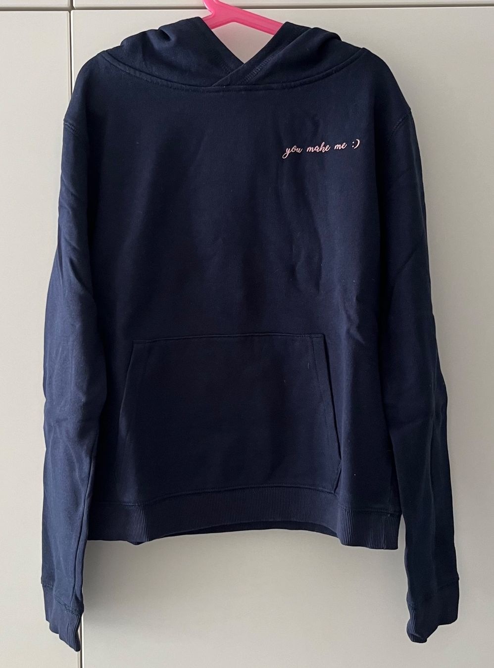 Maglioni & Felpe: Kapuzenpullover MANGUUN marineblau Grösse 146/152 – Usato da Basel venduto da Lila11 3