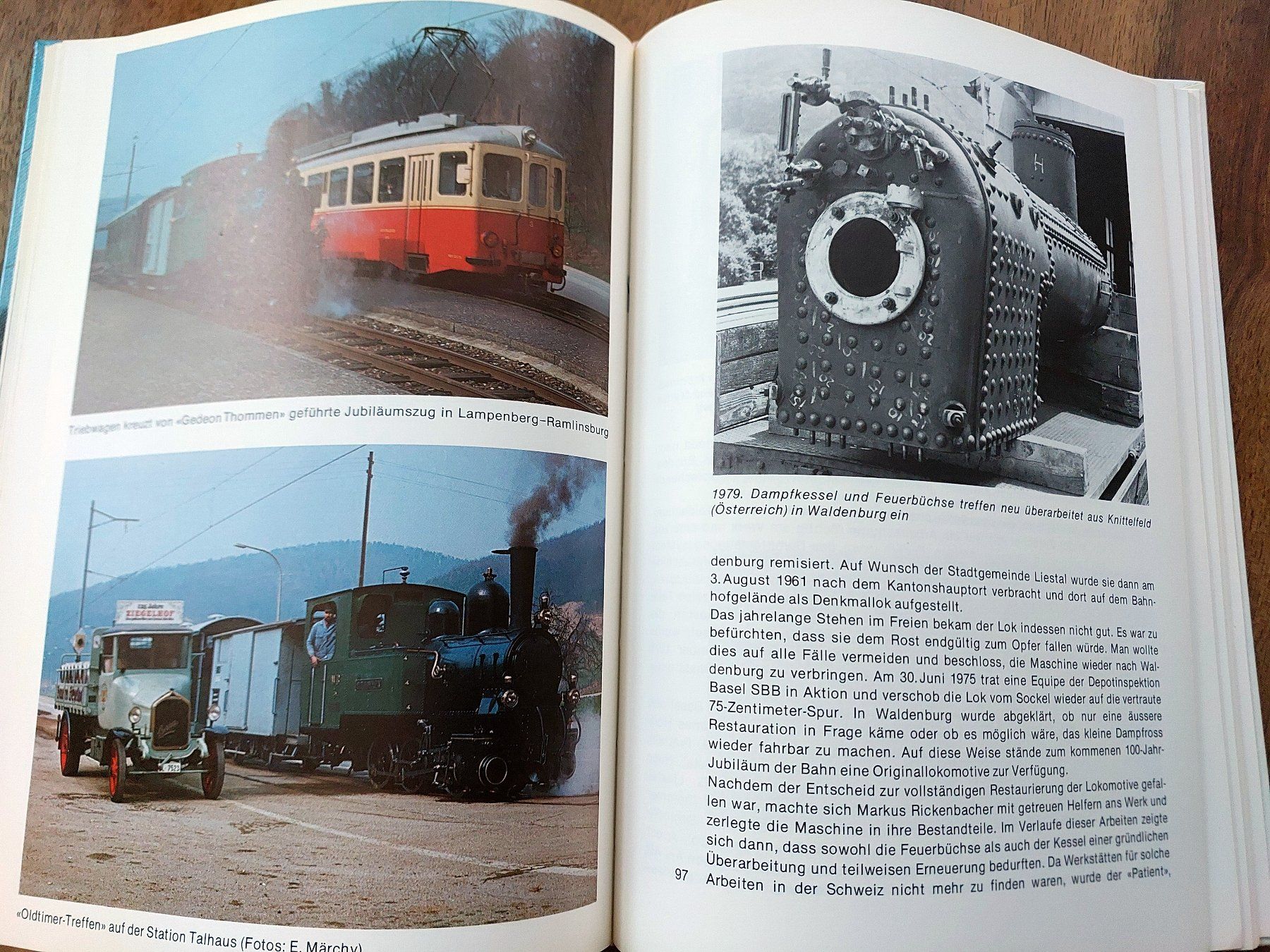 Libri: 100 Jahre Waldenburgerbahn Buch + Konzession – Usato da Schönenwerd venduto da Steidi 6