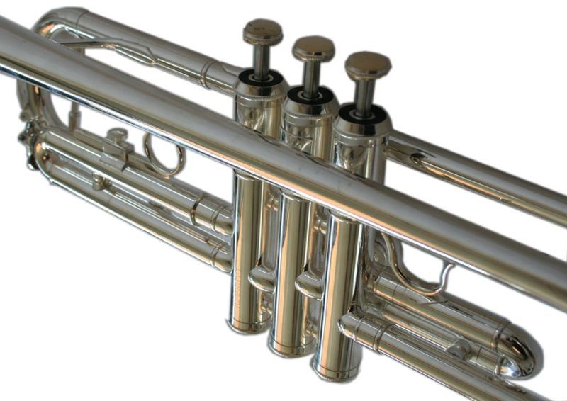 Karl Glaser Strumenti musicali: Bb Trompete, versilbert, Edelstahl Ventile, mit Koffer + M. – Nuovo e nell'imballaggio originale da Lostallo venduto da Guddah78 2