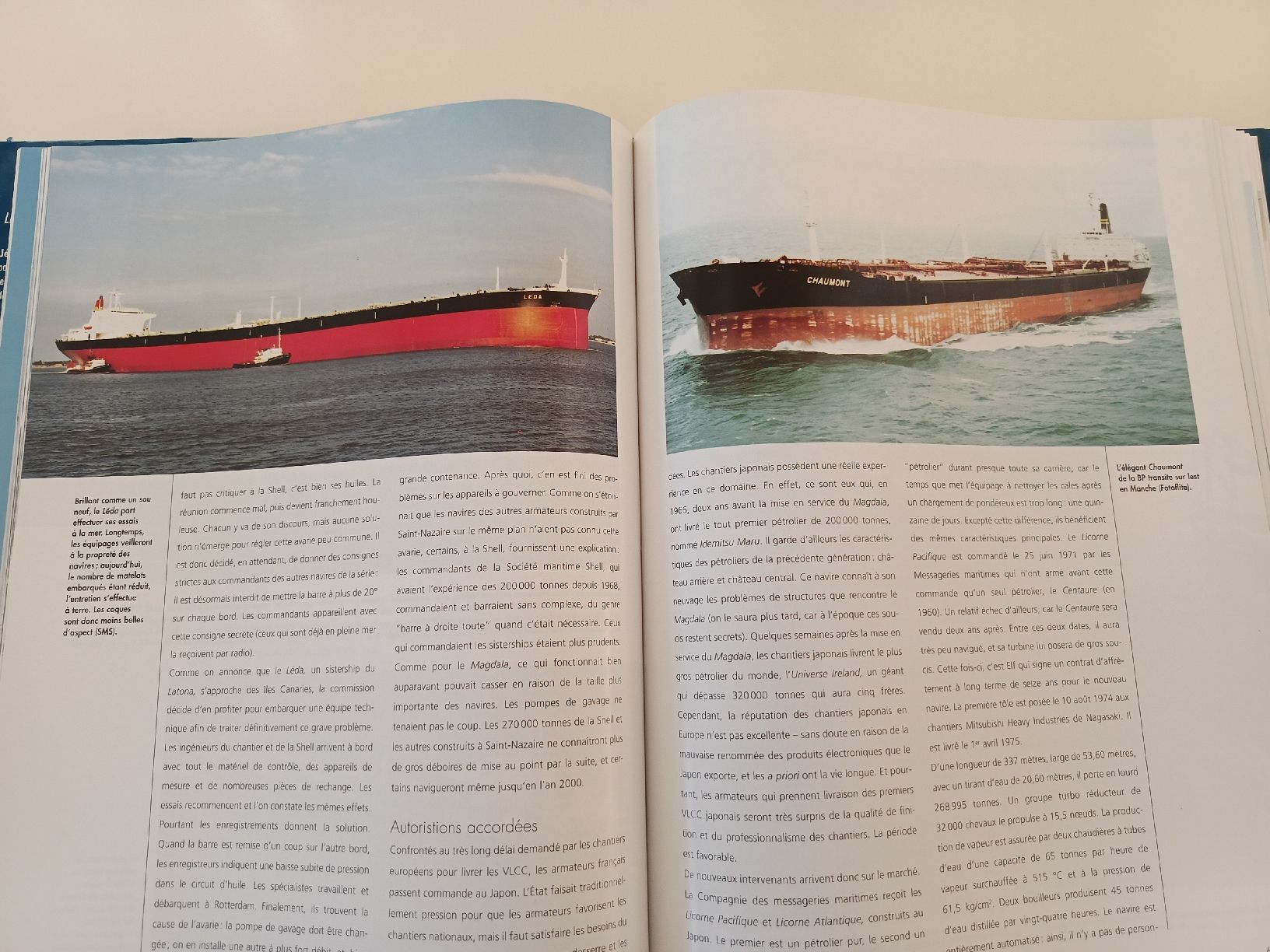 Libri: Livre Les supertankers français bateau..mer  – Usato da Bex venduto da Canouille 3