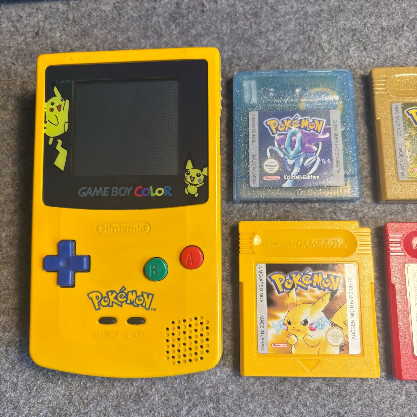 Nintendo Console: Gameboy Pikachu edit. + 6 x TOP Pokemon – Usato da Mollis venduto da GamingCorner 1