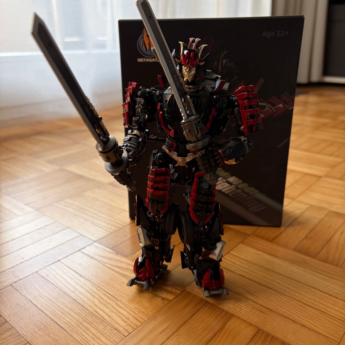 Giocattoli: Metagate MG G-07 Black Lightning (Transformers Drift) NEU – Nuovo e nell'imballaggio originale da Schaffhausen venduto da AMJoho