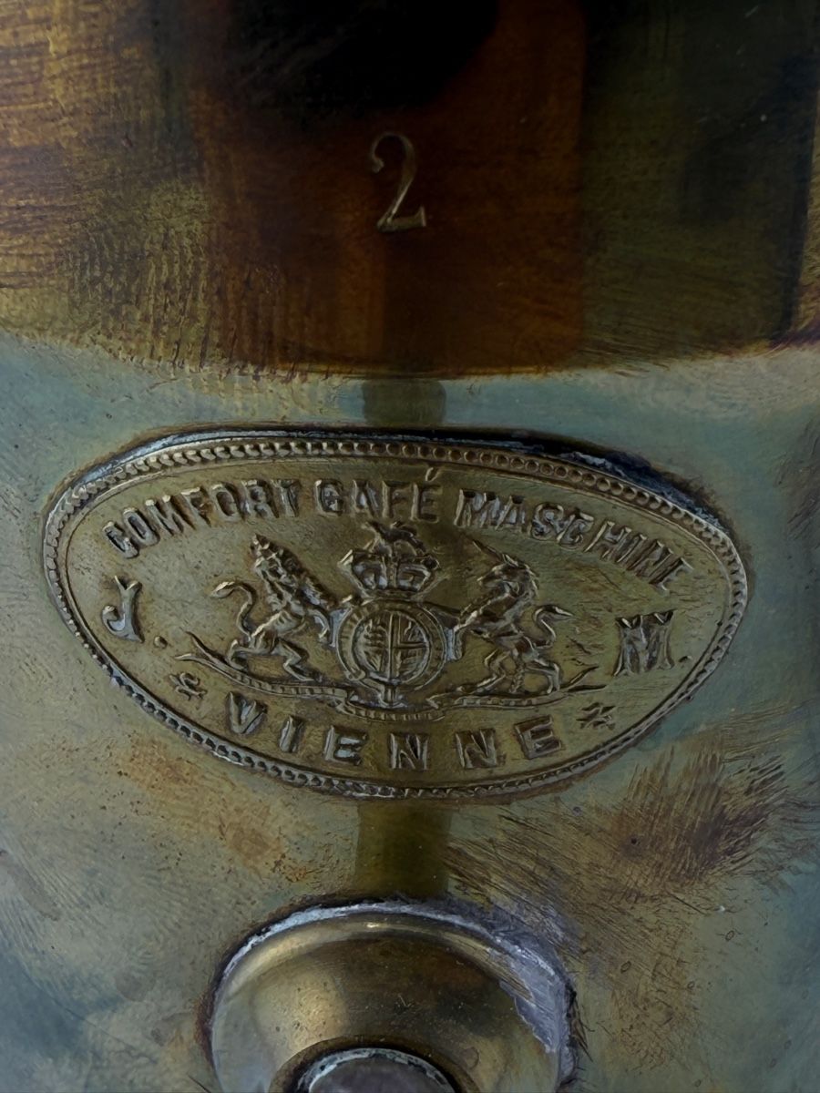 Macchine per caffè & Macchine per espresso: Kaffeemaschine Perkolator um 1900 Wien – Usato da Zürich venduto da Geniuss 6
