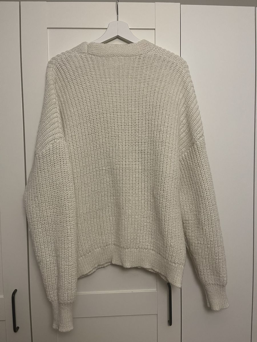 Maglioni & Felpe: Cardigan weiss Grösse S oversized – Usato da Mörschwil venduto da Seegurke18 2