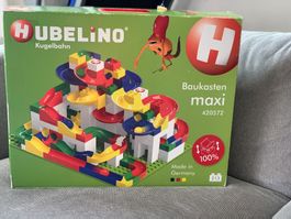 HUBELINO Kugelbahn Baukasten Maxi- 213-tlg