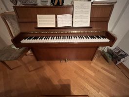 Klavier Pianino Burger & Jacobii Zuerich mit Hocker