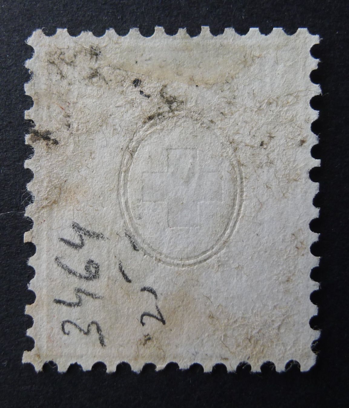 Tutti i francobolli: Nr. 32 mit eingefasstem Stabstempel KRIENS LU – Usato da Ebikon venduto da SilvioFreund 1