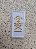 *** Gradabzeichen Fourier Taz Soldat mit klett ***