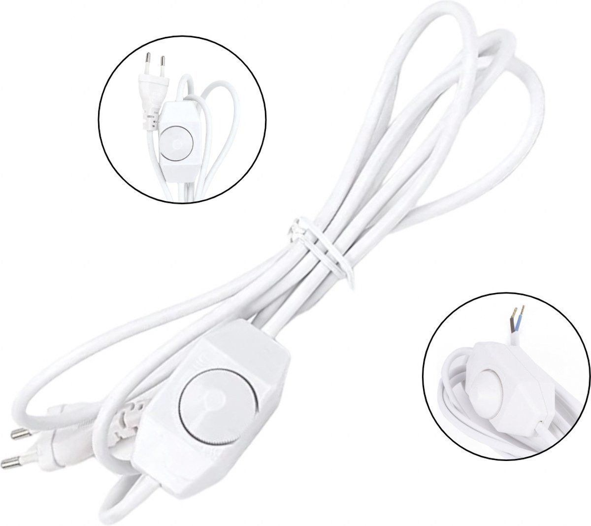 Interruttori: für LED-Lampen Stromkabel mit Schalter + Dimmer – Nuovo (secondo la descrizione) da Kirchdorf AG venduto da Aarereussshop 4