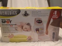 Rücken- u. Schultermassagegerät homedics, neuwertig Shiatsu