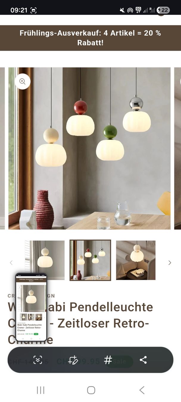 Lampade: Designer Lampe weiss neu – Nuovo e nell'imballaggio originale da Bern venduto da cerroendli 2