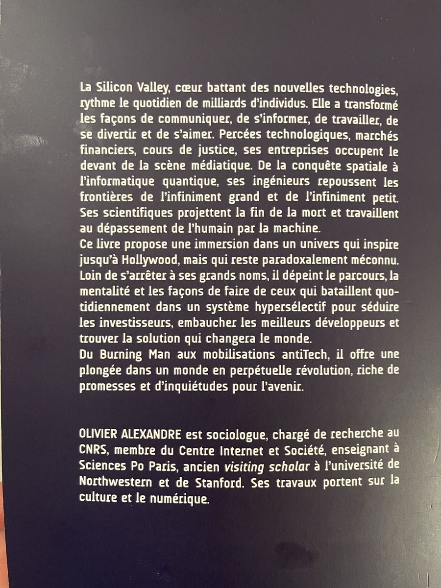 Libri: Livre "LA TECH" d'Olivier Alexandre – Usato da wollerau venduto da abaaaa92 1